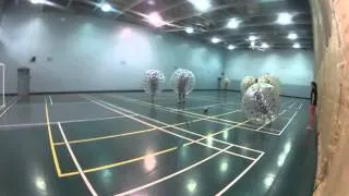 Bubble soccer go pro du Dew