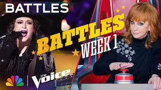 The Best Performances from the First Week of Battles | The Voice | NBC