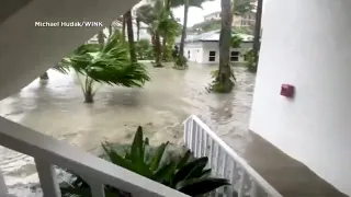 Hurricane Ian arrives on Florida shores | CBS