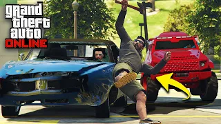 GTA 5 : I BLASTED AN ENTIRE PETROL STATION TO KILL SMUG !! MALAYALAM