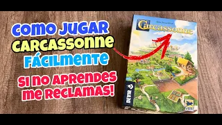 Carcassonne como jugar / Carcassonne juego de mesa / el mejor juego de mesa / juegos de mesa /