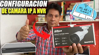 Instalar y Configurar Camaras ip en NVR Dahua 2023