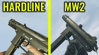 MW2 2022 vs Battlefield Hardline - Weapons Comparison