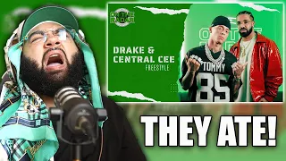 Drake & Central Cee COOKED BOOTS!! "On The Radar" Freestyle - Reaction