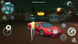 Gangster Vegas World of crime gameplay stealing luxury car for E