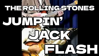 Jumpin' Jack Flash - the rolling stones  guitar cover