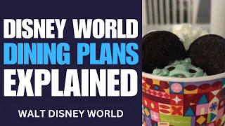 Disney Dining Plans EXPLAINED 2024 Edition