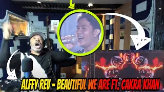 Alffy Rev LIVE - BEAUTIFUL WE ARE (Band Version) - ft. Cakra Khan - Producer Reaction