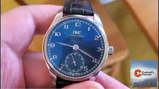 IWC Portugieser Automatic 40 Blue Dial