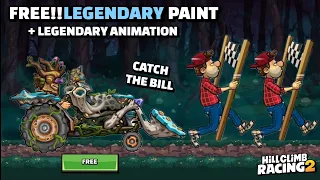 😍FREE!! LEGENDARY ANIMATION & PAINT IN WHY ARE YOU RUNNING EVENT - Hill Climb Racing 2