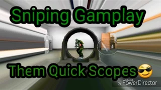 Bullet Force Sniper Gameplay With Quick Scopes