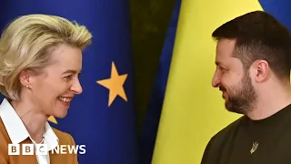 Ukraine's EU membership to be discussed at summit in Kyiv - BBC News