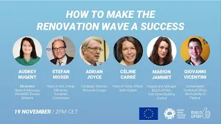 Webinar: How to Make the Renovation Wave a Success