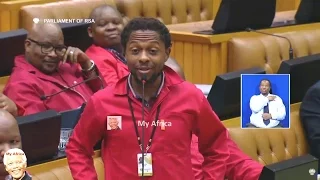 Ndlozi Protects Julius Malema - Commander In Chief