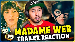 MADAME WEB Trailer Reaction! | Marvel | Dakota Johnson | Sydney Sweeney