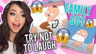 Family Guy -  Most HILARIOUS Dark Humor Compilation TRY NOT TO LAUGH REACTION!!!