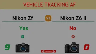 Nikon Zf vs Nikon Z6 II Comparison: 10 Reasons to buy the Zf and 5 Reasons to buy the Z6 Mark II