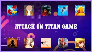 Top 10 Attack On Titan Game Android Apps