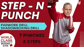 How To Step -N- Punch. Do This With a Trainer or By Yourself!
