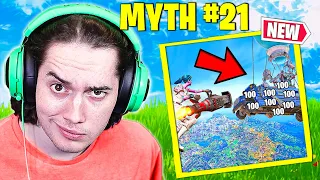 I Busted EVERY Season 4 Myth in Fortnite!