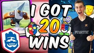 WINNING 20 WIN CHALLENGE w/ 2.9 XBOW DECK! — Clash Royale