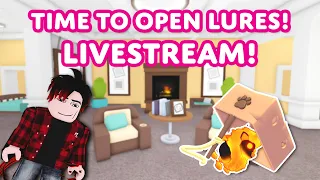 🍪What Will You CATCH In Your Lures?! 🔥Time To Open Them! 🤯Adopt Me! On Roblox!