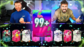 WTF 😱 99+ “PACK“ SQUAD BUILDER BATTLE 🚨 WAKEZ vs PROOWNEZ