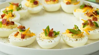 Loaded Deviled Eggs • Tasty