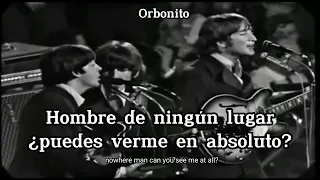 Nowhere Man - The Beatles // Subtítulos español + Lyrics