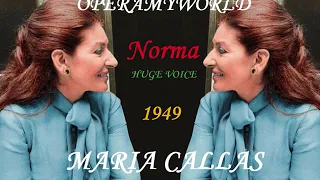 Maria Callas's HUGE MONSTER VOICE as Norma (Buenos Aires, 1949)