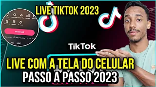 COMO FAZER LIVE NO TIKTOK COM A TELA DO CELULAR - COMO FAZER LIVE NO TIKTOK COM A TELA DO CELULAR