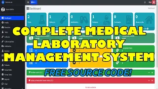 Complete Medical Laboratory Management System using PHP MySQL  | Free Source Code Download