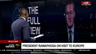 Jack Parrock outlines Pres. Ramaphosa's Europe visit