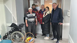 Зустрілися з родиною загиблого та відвідали постраждалих колег