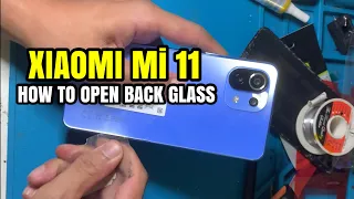 XIAOMI Mi 11 lite how to open back cover