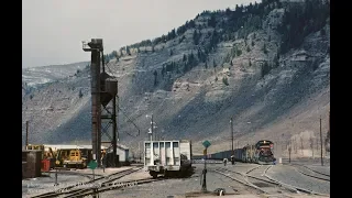 HEAVY COAL TRAINS, on Tennessee Pass, with mid, and rear helpers