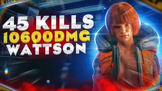 ЗР-157! 45 KILLS & 10600 DAMAGE ON WATTSON.EXE, FOR 2 GAMES! ваттсон гайд апекс легенд реликвия apex