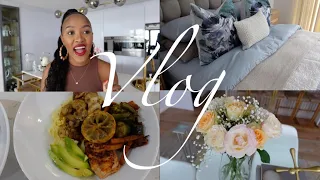 VLOG: Khwezi’s Birthday Prep, Cooking, Home Updates, Haul+ Entryway Styling| South African YouTuber