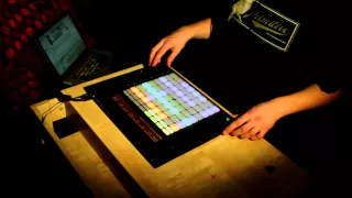 Ableton Push Performance with Guitar