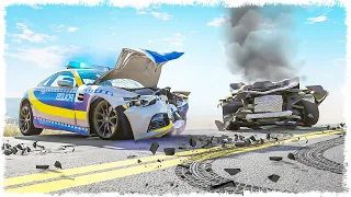 УЖАСНОЕ ДТП НА СКОРОСТИ 200КМЧ!!! КОШКИ vs МЫШКИ В BEAMNG!!!