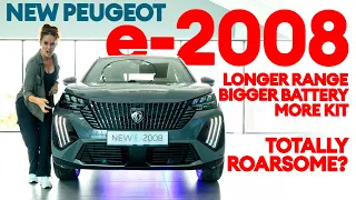 WHAT'S NEW ? Peugeot e-2008 all electric SUV - ALL the key improvements