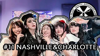 Band Maid 10th Anniversary Tour Update - TATU #11 from Nashville TN, and Charlotte NC