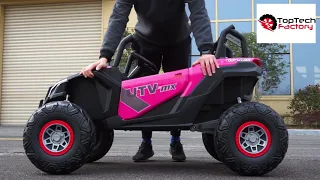 24V UTV XXL Two Seater Kid's Ride On Car By TopTech Factory