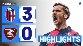 BOLOGNA-SALERNITANA 3-0 | HIGHLIGHTS | Bologna Continue Champions League Push | Serie A 2023/24