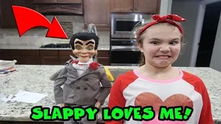 Slappy LOVES ME! Will Slappy Win? Slappy In Charge