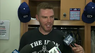 Dodgers Cactus League: Freddie Freeman Homers vs Padres on First Pitch and Talks About It.