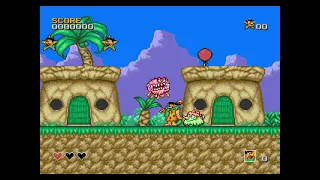 EXTRA 01. [FPGA 4K] The Flintstones (Genesis) - Game Over