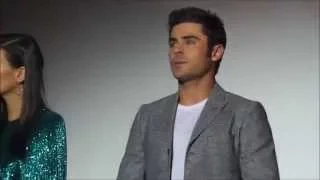 Zac Efron, Emily Ratajkowski and Max Joseph at the "We Are Your Friends" Premiere in France