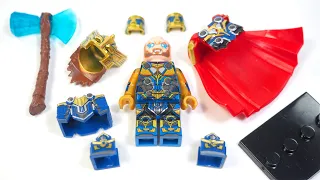 LEGO Thor Love and Thunder | Armored Thor | Unofficial Lego Minifigure