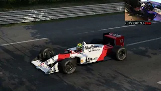 Epic Battle: Senna Vs Prost 1 Lap 24H Le Mans Circuit